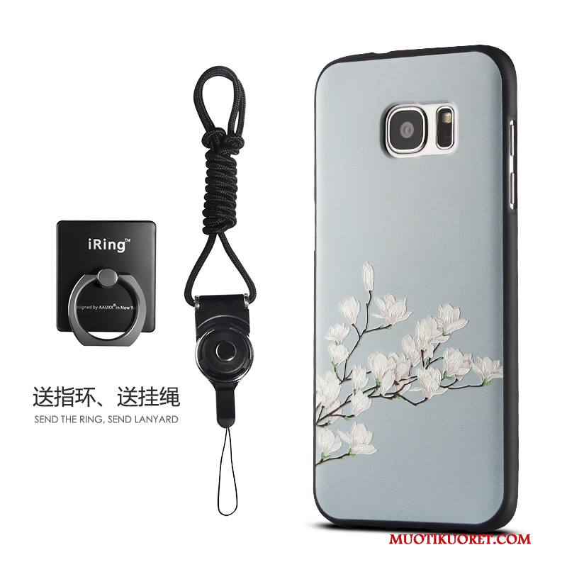 Samsung Galaxy S7 Edge Kuori Tähti Kustannukset Murtumaton Silikoni All Inclusive Valkoinen Kotelo