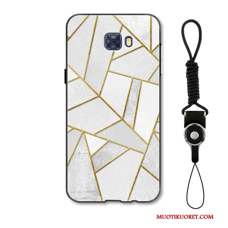 Samsung Galaxy S7 Edge Kuori Ulotteinen Suojaus Sininen Luova Persoonallisuus Puhelimen Kuoret
