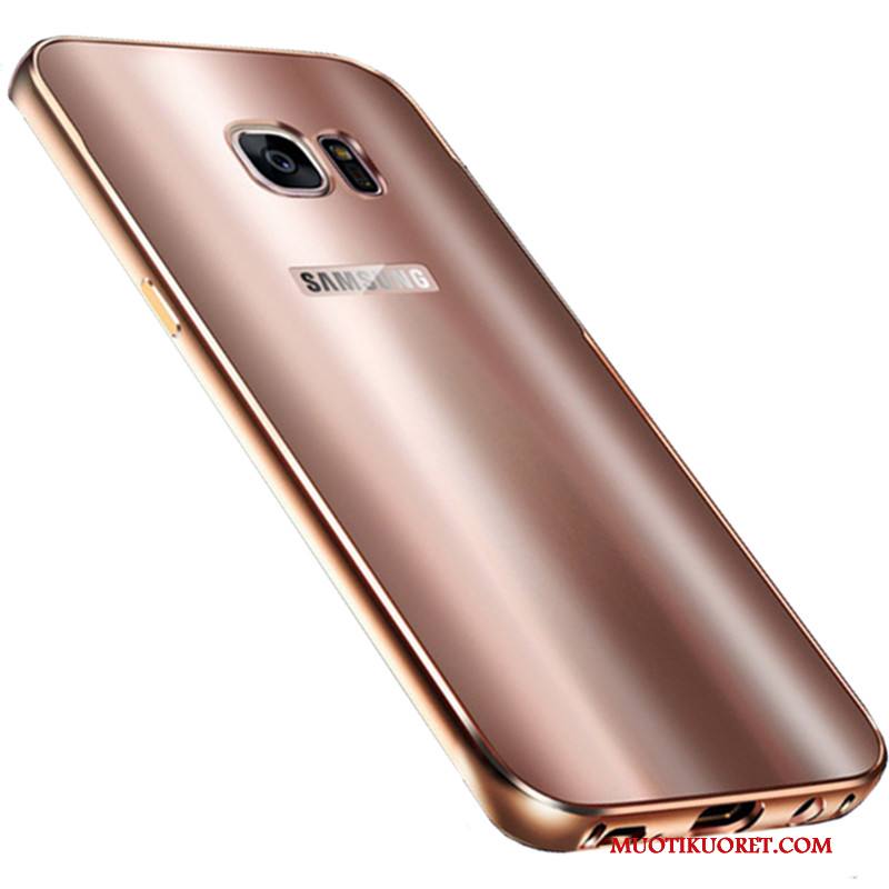Samsung Galaxy S7 Kuori Kehys Kotelo Tähti Sininen Murtumaton Metalli Suojaus
