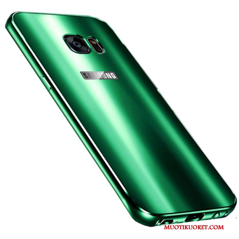 Samsung Galaxy S7 Kuori Kehys Kotelo Tähti Sininen Murtumaton Metalli Suojaus