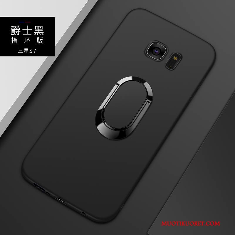 Samsung Galaxy S7 Kuori Ohut Kotelo Ultra Pesty Suede Puhelimen Kuoret Silikoni Tähti