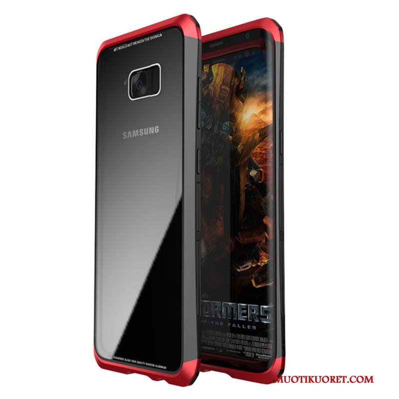 Samsung Galaxy S8 All Inclusive Kuori Karkaisu Kotelo Puhelimen Kuoret Lasi Tähti
