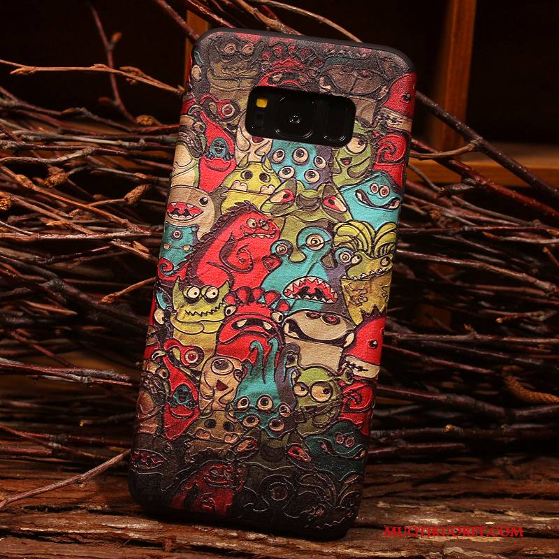 Samsung Galaxy S8 Kuori Kotelo Puhelimen Kuoret Luova Tähti Murtumaton Monivärinen Pehmeä Neste