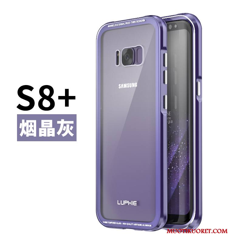 Samsung Galaxy S8+ Kuori Murtumaton Sininen Metalli Kotelo Puhelimen Puhelimen Kuoret Kehys