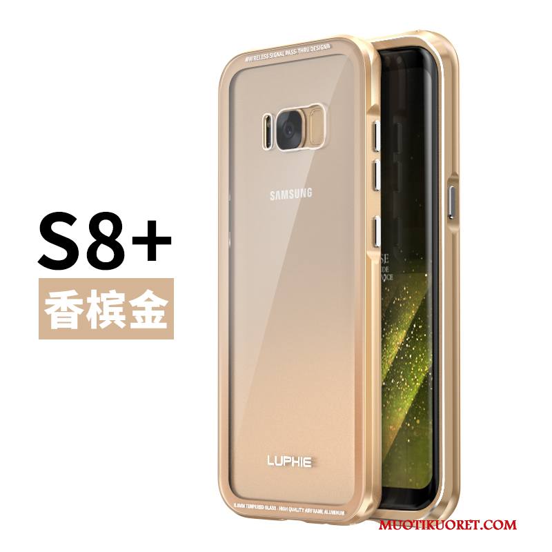 Samsung Galaxy S8+ Kuori Murtumaton Sininen Metalli Kotelo Puhelimen Puhelimen Kuoret Kehys