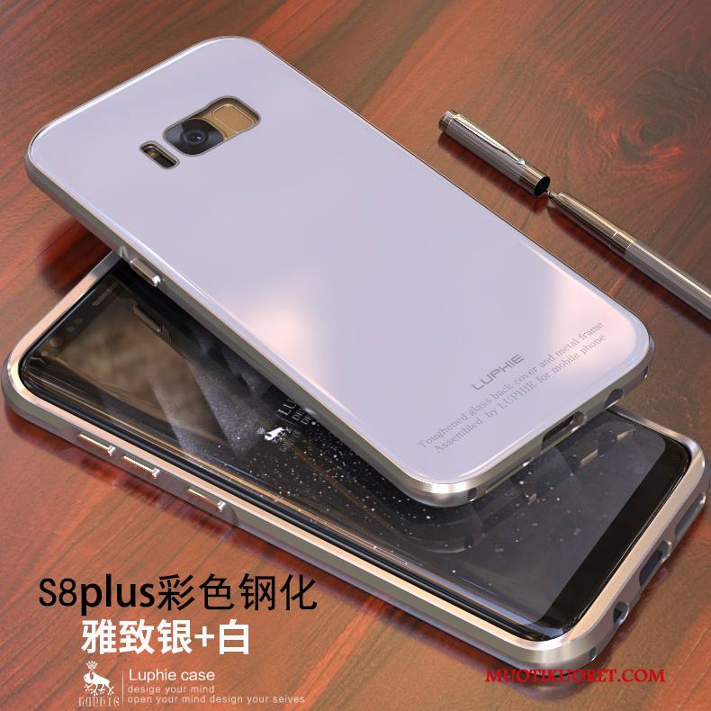 Samsung Galaxy S8+ Kuori Murtumaton Sininen Metalli Kotelo Puhelimen Puhelimen Kuoret Kehys