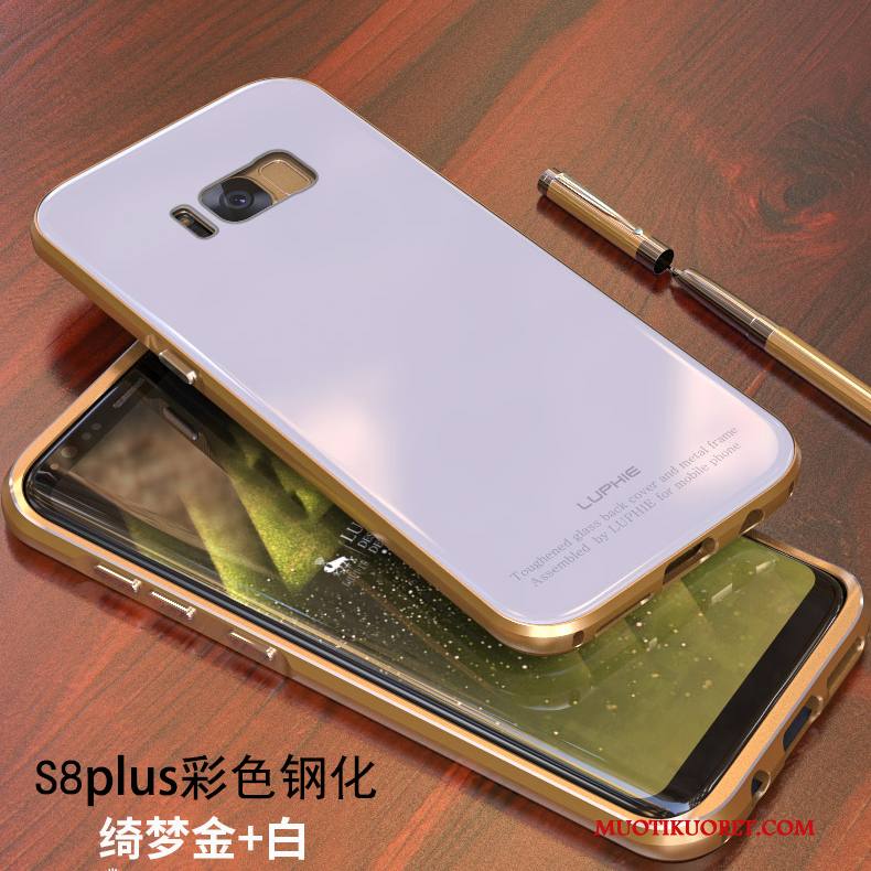Samsung Galaxy S8+ Kuori Murtumaton Sininen Metalli Kotelo Puhelimen Puhelimen Kuoret Kehys