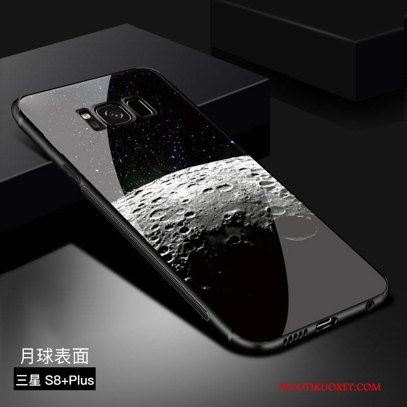 Samsung Galaxy S8+ Kuori Musta Murtumaton All Inclusive Tähti Persoonallisuus Lasi Ultra