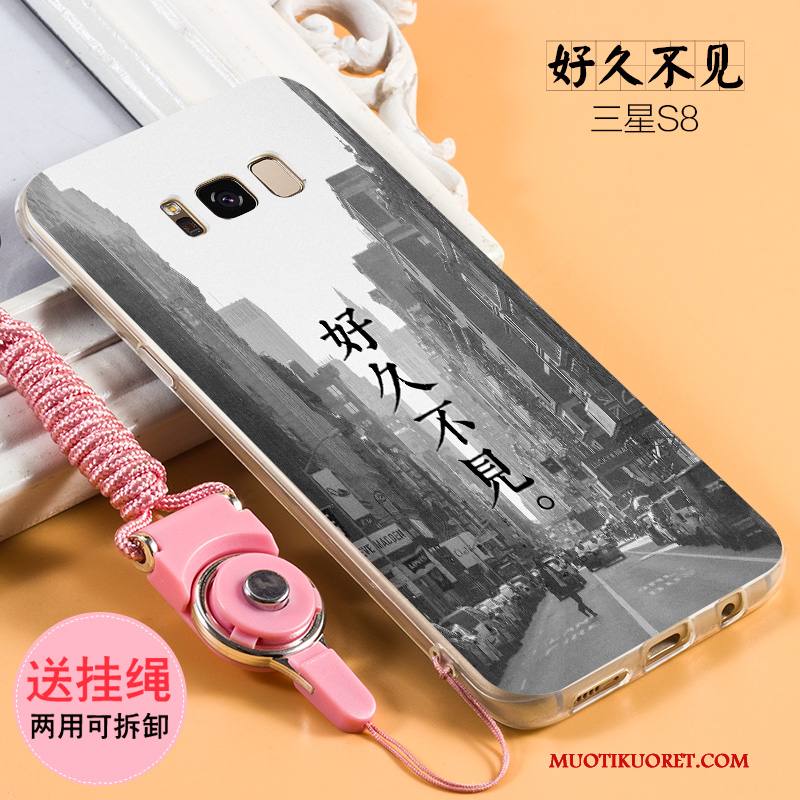 Samsung Galaxy S8+ Kuori Pesty Suede Tähti All Inclusive Puhelimen Kuoret Pehmeä Neste Kotelo Trendi
