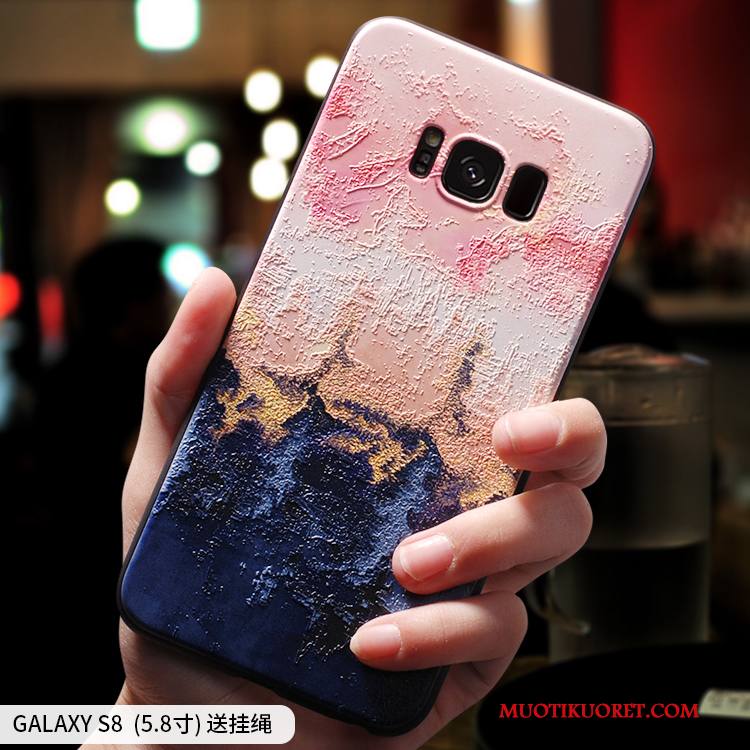 Samsung Galaxy S8 Kuori Puhelimen Kuoret Persoonallisuus Luova Tähti Pehmeä Neste Ultra Pesty Suede