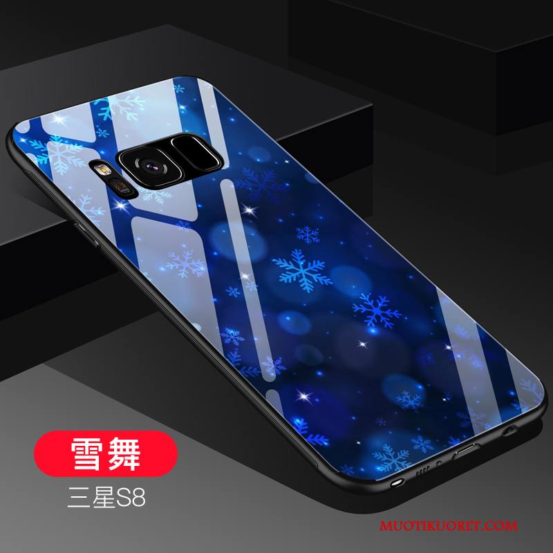 Samsung Galaxy S8 Kuori Puhelimen Kuoret Tide-brändi Silikoni Tähti Murtumaton Lasi Luova