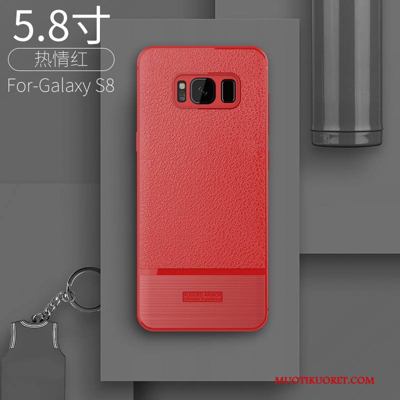 Samsung Galaxy S8 Kuori Suojaus Kotelo Silikoni Persoonallisuus Puhelimen Kuoret Murtumaton Trendi
