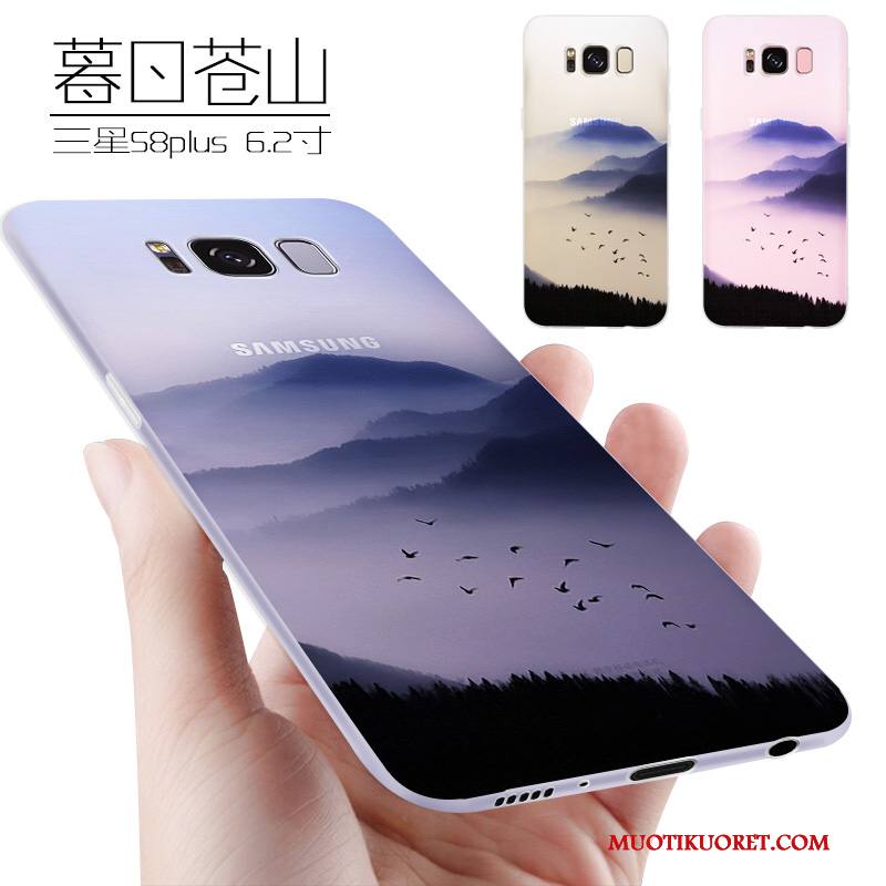 Samsung Galaxy S8+ Kuori Suojaus Murtumaton Ohut Pehmeä Neste Kotelo Puhelimen Kuoret Tähti