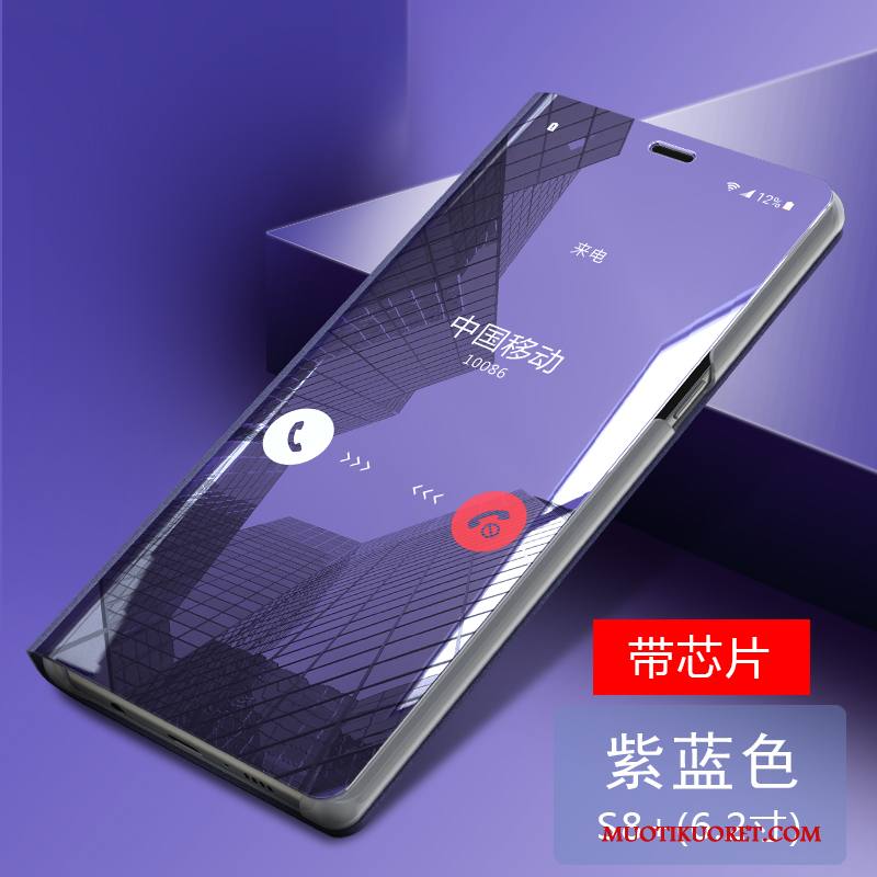 Samsung Galaxy S8+ Kuori Violetti Kotelo Simpukka Luova Puhelimen Kuoret Suojaus Murtumaton