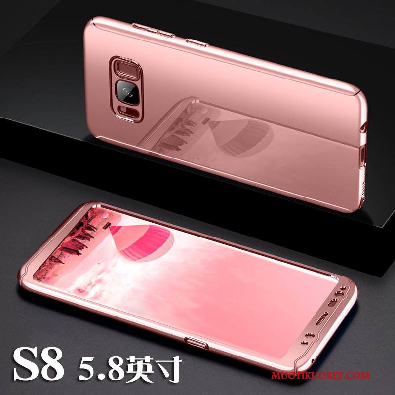 Samsung Galaxy S8 Kuori Violetti Tähti Kotelo All Inclusive Puhelimen Kuoret Murtumaton Ohut