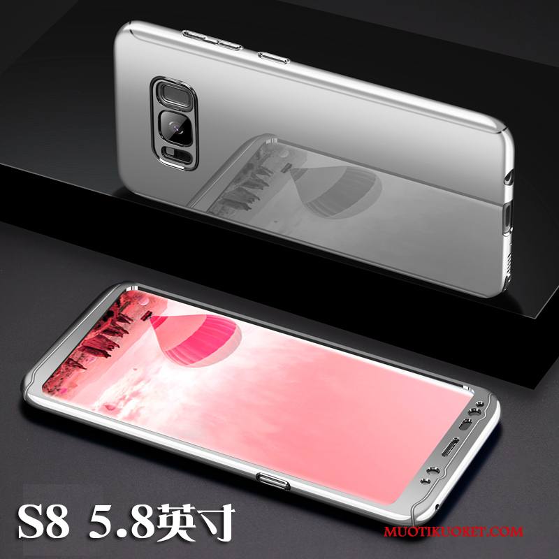 Samsung Galaxy S8 Kuori Violetti Tähti Kotelo All Inclusive Puhelimen Kuoret Murtumaton Ohut