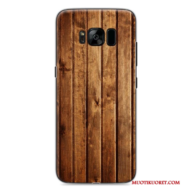 Samsung Galaxy S8 Maalaus Puhelimen Kuoret Persoonallisuus Puulajit Tähti Harmaa Kuori
