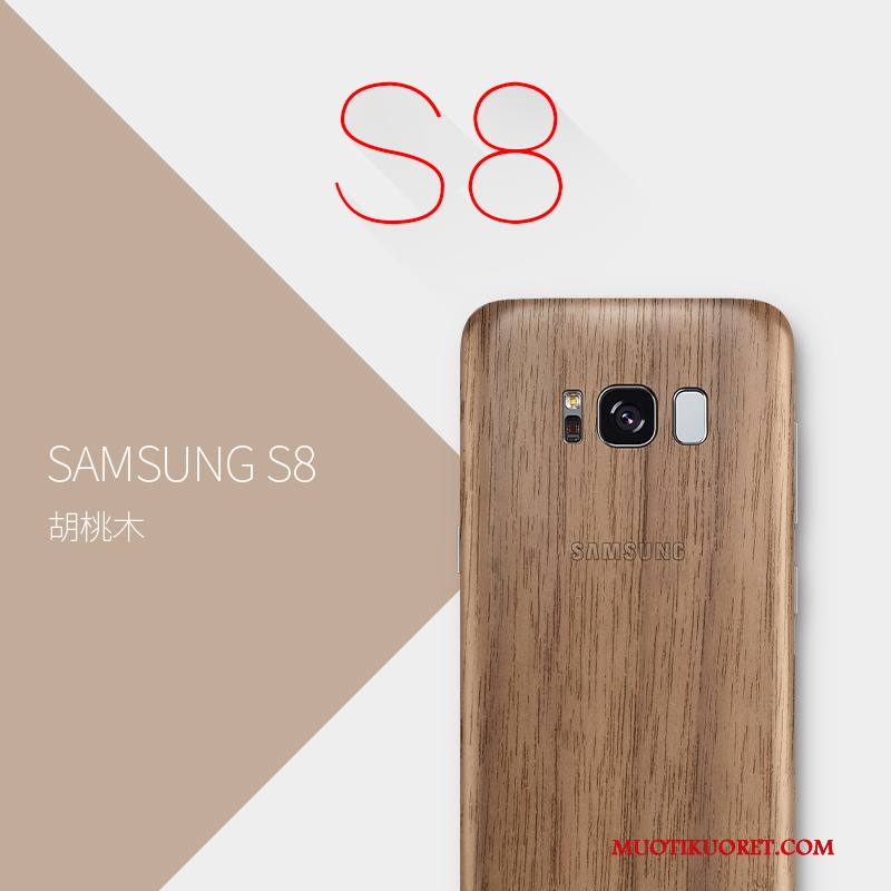 Samsung Galaxy S8 Massiivipuu Ohut Suojaus Tähti Kuori Puhelimen Kuoret Ultra