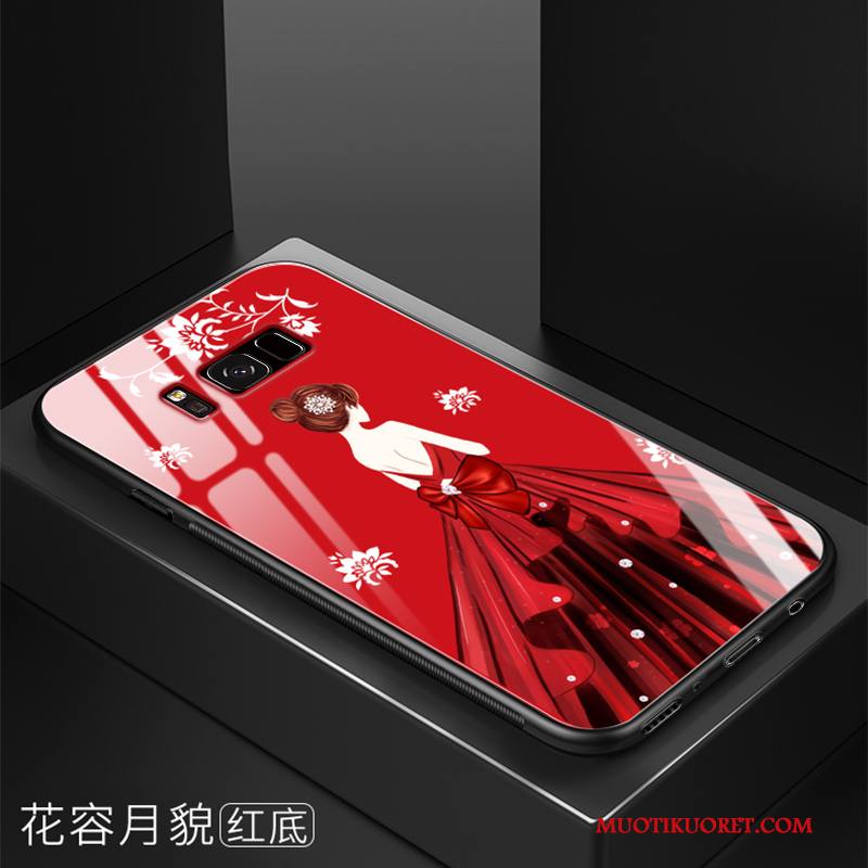 Samsung Galaxy S8+ Musta Murtumaton Kuori Suojaus Puhelimen Kuoret Tähti Kova
