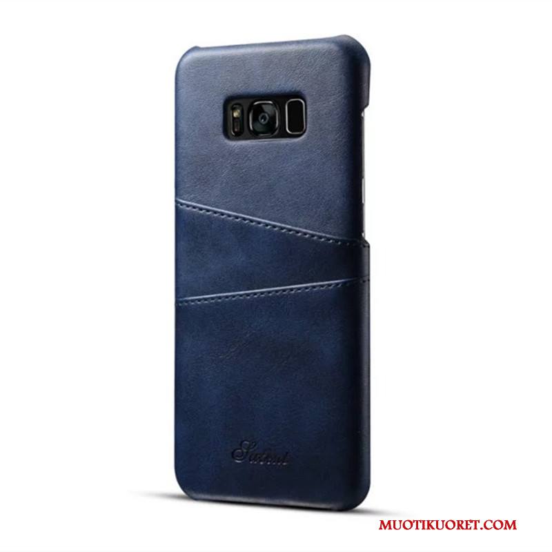 Samsung Galaxy S8 Puhelimen Kuoret Keltainen Kuori Kortti Nahkakotelo Tähti Suojaus