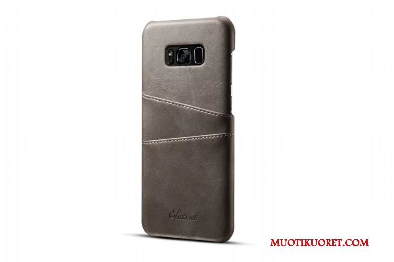 Samsung Galaxy S8 Puhelimen Kuoret Keltainen Kuori Kortti Nahkakotelo Tähti Suojaus