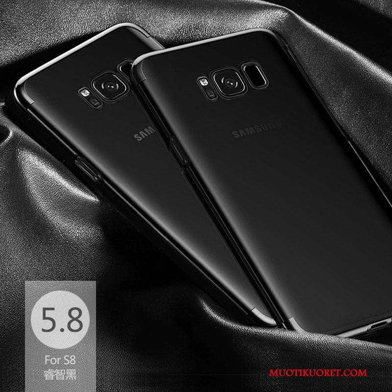 Samsung Galaxy S8 Puhelimen Kuoret Pehmeä Neste Kuori Kotelo Murtumaton Vihreä Tähti