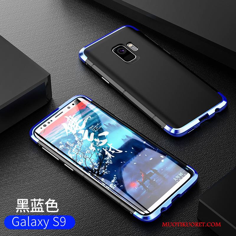 Samsung Galaxy S9 Kuori Metalli Kotelo Tide-brändi Murtumaton Luova Violetti All Inclusive