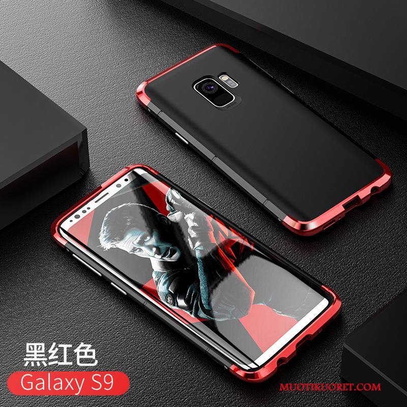 Samsung Galaxy S9 Kuori Metalli Kotelo Tide-brändi Murtumaton Luova Violetti All Inclusive