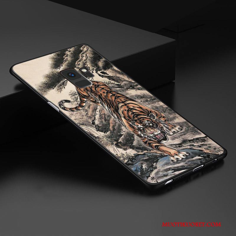 Samsung Galaxy S9 Kuori Murtumaton Kohokuviointi Tähti Ulotteinen Kotelo Muokata All Inclusive