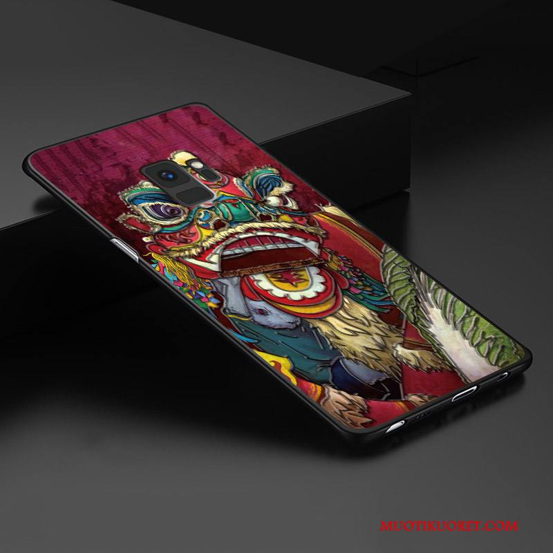 Samsung Galaxy S9 Kuori Murtumaton Kohokuviointi Tähti Ulotteinen Kotelo Muokata All Inclusive