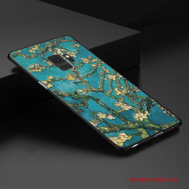 Samsung Galaxy S9 Kuori Murtumaton Kohokuviointi Tähti Ulotteinen Kotelo Muokata All Inclusive