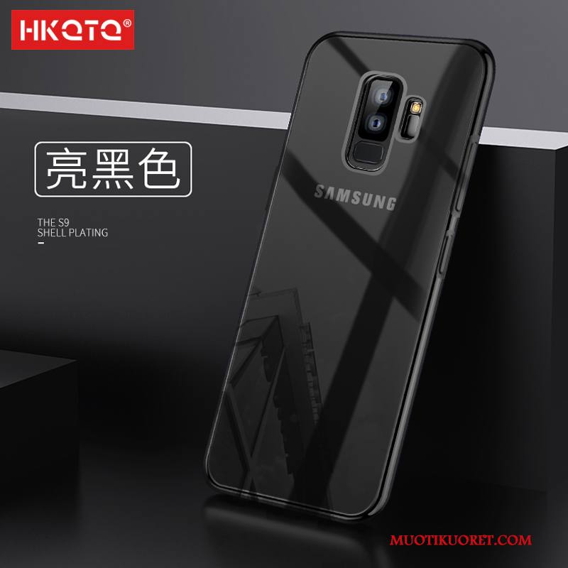 Samsung Galaxy S9 Kuori Murtumaton Ohut Puhelimen Kuoret Suojaus Punainen Silikoni Läpinäkyvä