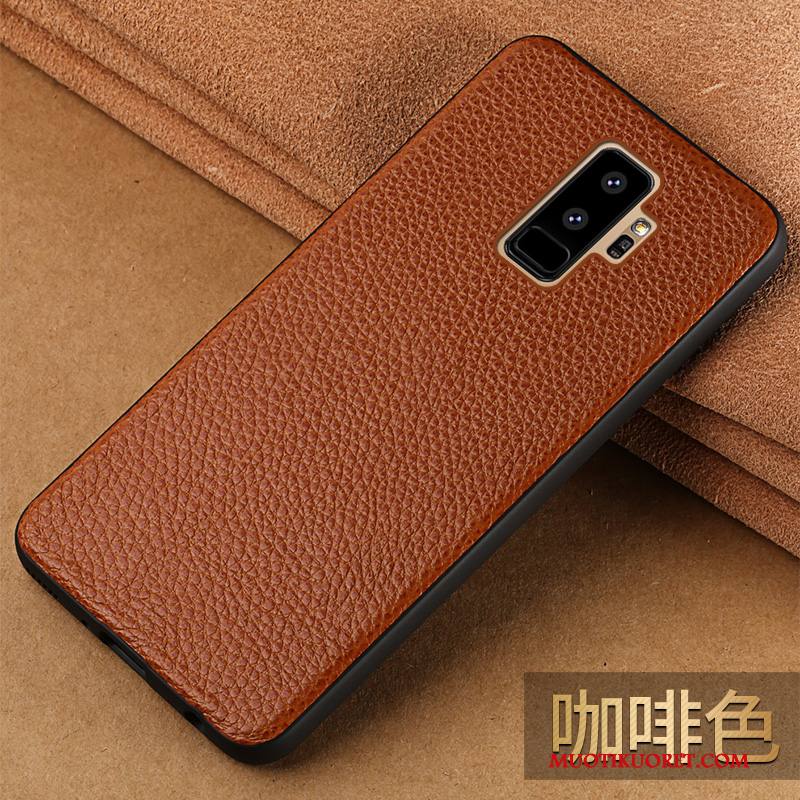 Samsung Galaxy S9+ Kuori Murtumaton Ohut Tähti Puhelimen Kuoret Suojaus All Inclusive Punainen