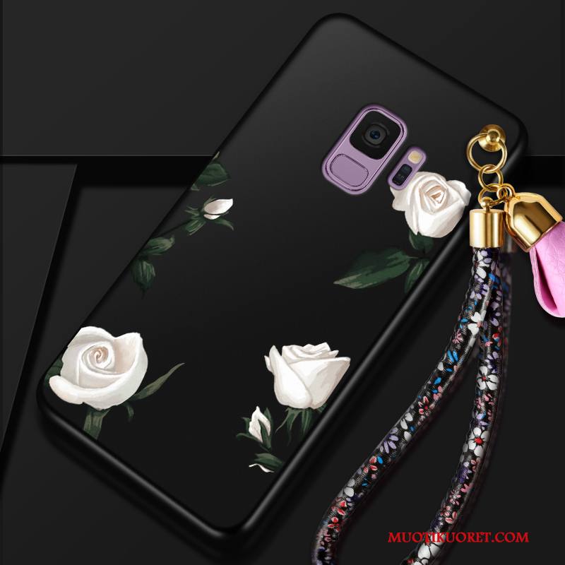 Samsung Galaxy S9 Kuori Murtumaton Pehmeä Neste All Inclusive Puhelimen Kuoret Tähti Musta Kotelo