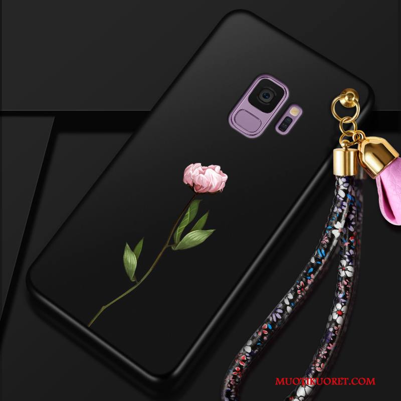 Samsung Galaxy S9 Kuori Murtumaton Pehmeä Neste All Inclusive Puhelimen Kuoret Tähti Musta Kotelo