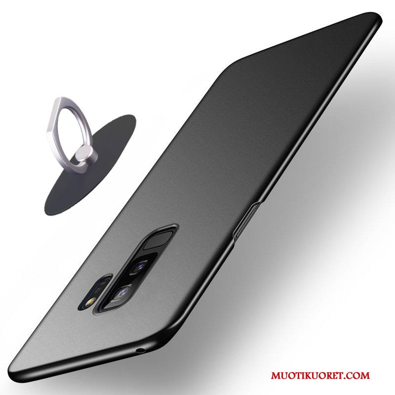 Samsung Galaxy S9+ Kuori Murtumaton Pesty Suede Tähti Kova Suojaus Kotelo Yksinkertainen