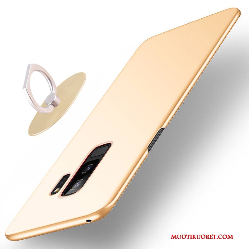 Samsung Galaxy S9+ Kuori Murtumaton Pesty Suede Tähti Kova Suojaus Kotelo Yksinkertainen