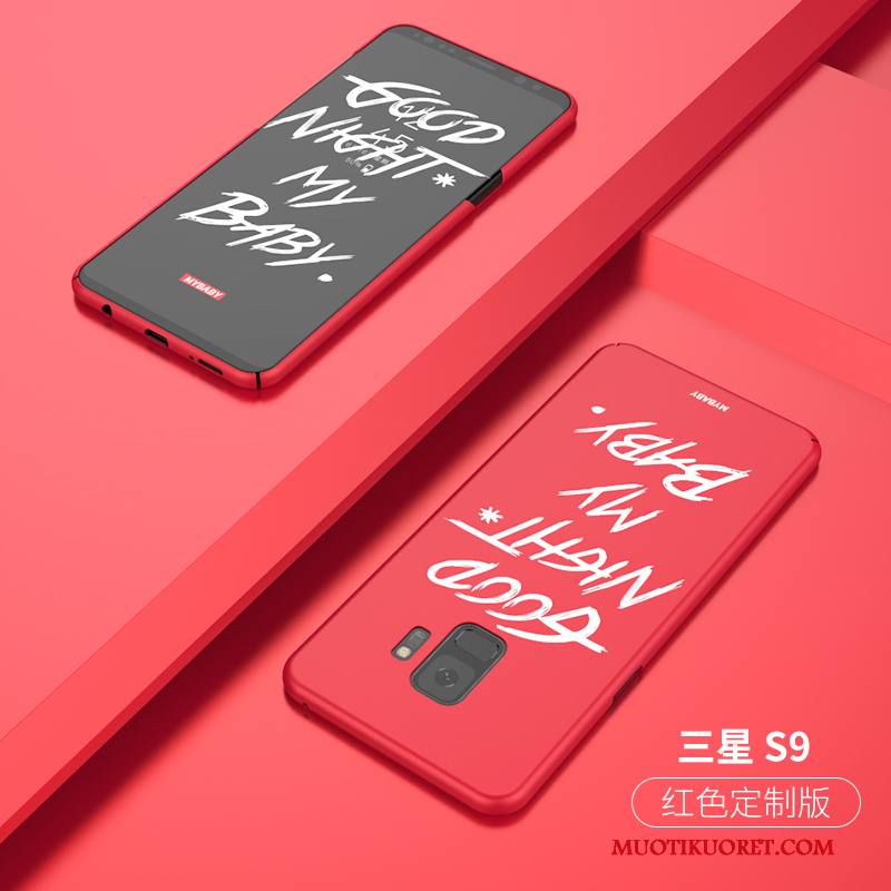 Samsung Galaxy S9 Kuori Ohut Tide-brändi Ultra Kotelo Musta Luova Murtumaton