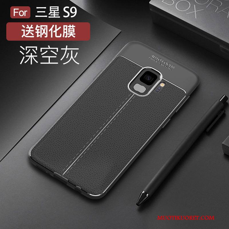 Samsung Galaxy S9 Kuori Silikoni All Inclusive Suojaus Tähti Trendi Murtumaton Ultra