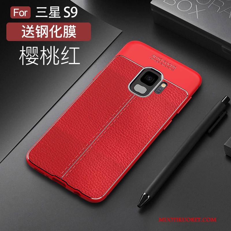 Samsung Galaxy S9 Kuori Silikoni All Inclusive Suojaus Tähti Trendi Murtumaton Ultra