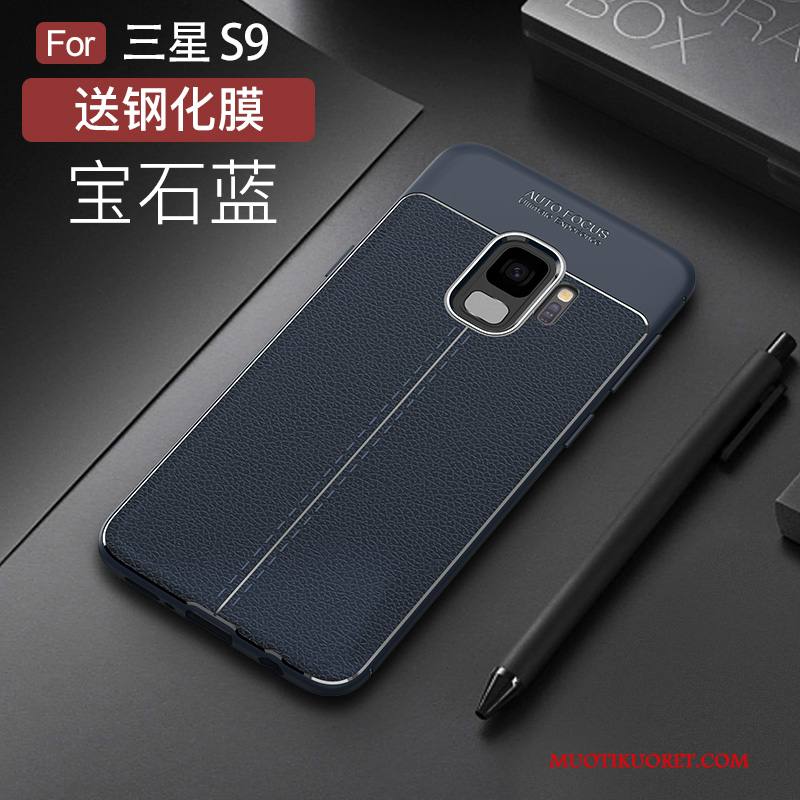 Samsung Galaxy S9 Kuori Silikoni All Inclusive Suojaus Tähti Trendi Murtumaton Ultra