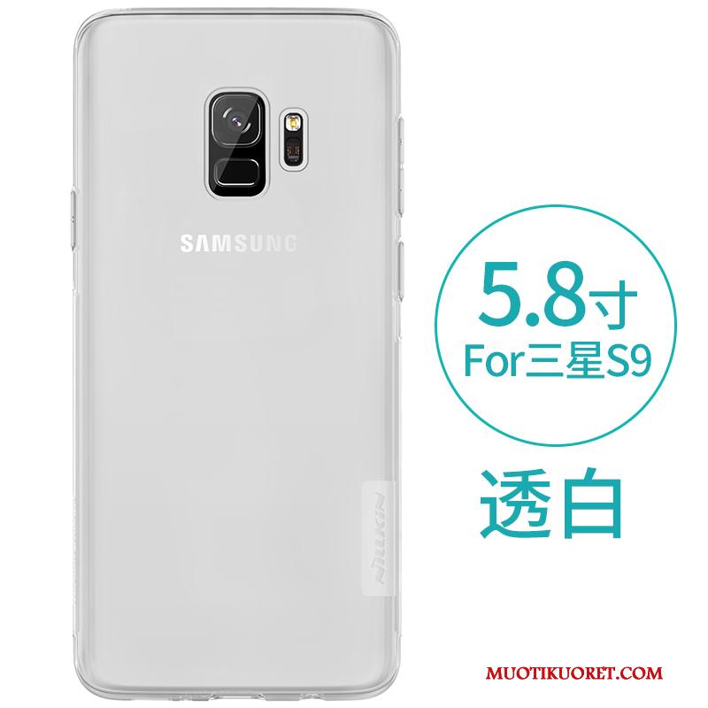 Samsung Galaxy S9 Kuori Silikoni Pehmeä Neste All Inclusive Murtumaton Harmaa Kevyt Puhelimen Kuoret