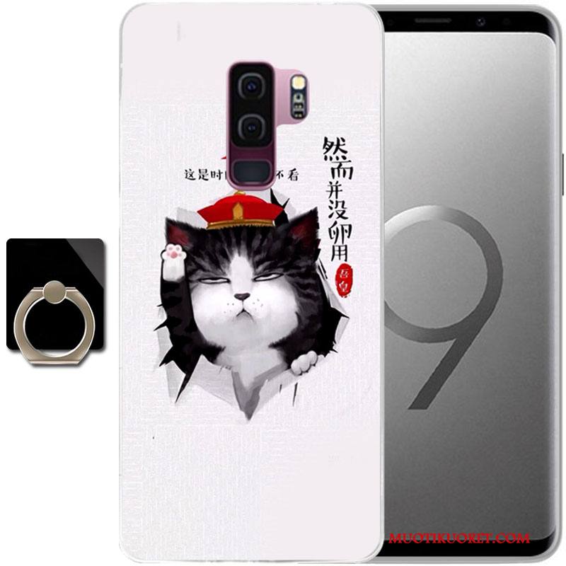 Samsung Galaxy S9 Kuori Silikoni Puhelimen Kuoret Tähti Suojaus Violetti Kotelo Murtumaton