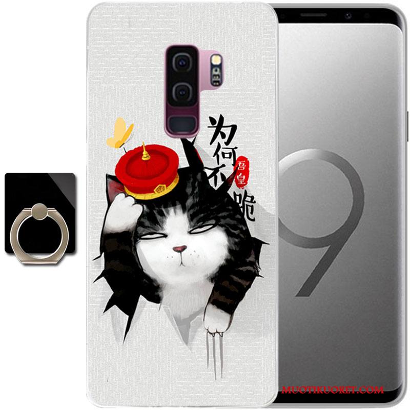 Samsung Galaxy S9 Kuori Silikoni Puhelimen Kuoret Tähti Suojaus Violetti Kotelo Murtumaton