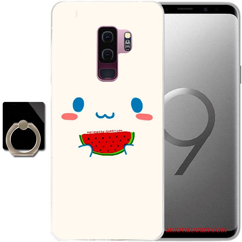 Samsung Galaxy S9 Kuori Silikoni Puhelimen Kuoret Tähti Suojaus Violetti Kotelo Murtumaton