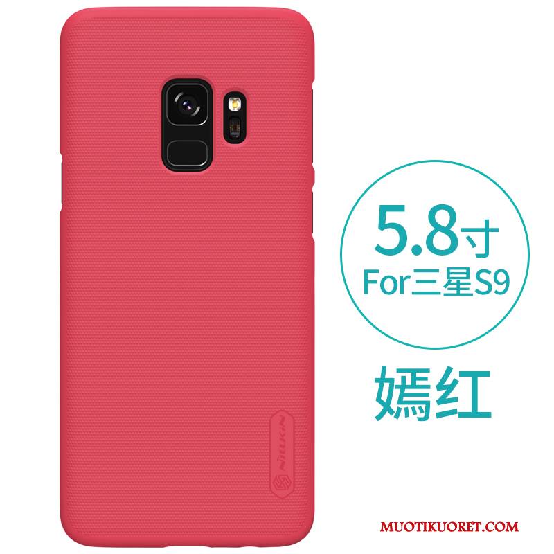 Samsung Galaxy S9 Puhelimen Kuoret Jauhe Pesty Suede Kotelo Kuori Kova Murtumaton