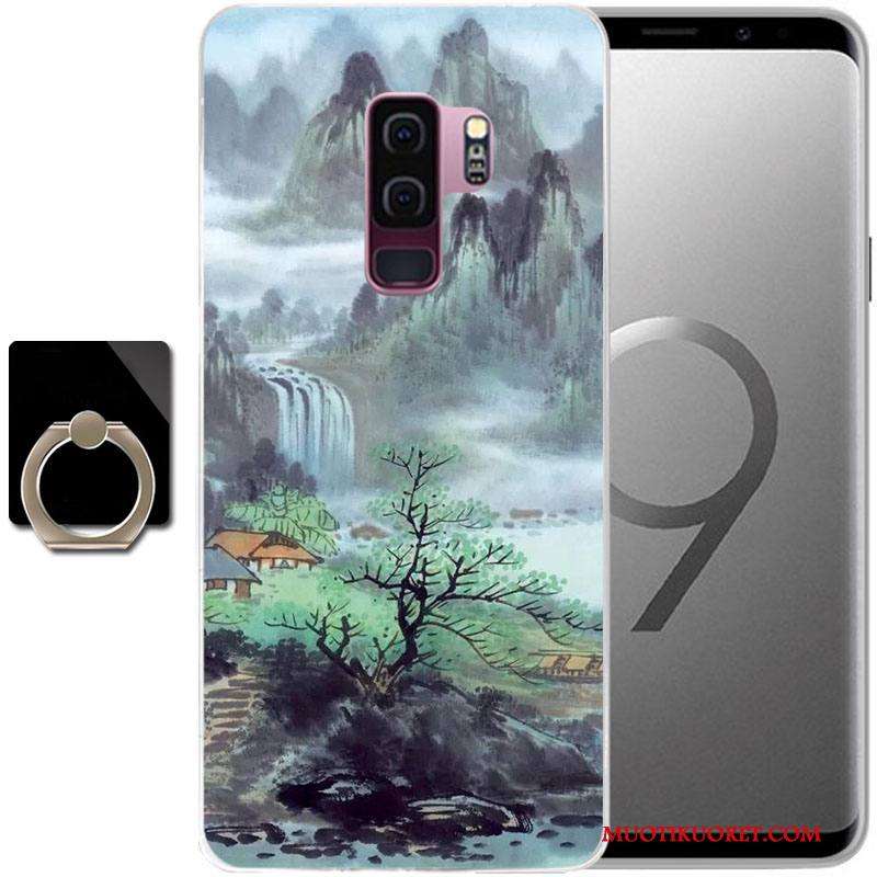 Samsung Galaxy S9+ Puhelimen Kuoret Kuori Maalaus Kotelo Suojaus Murtumaton Tähti