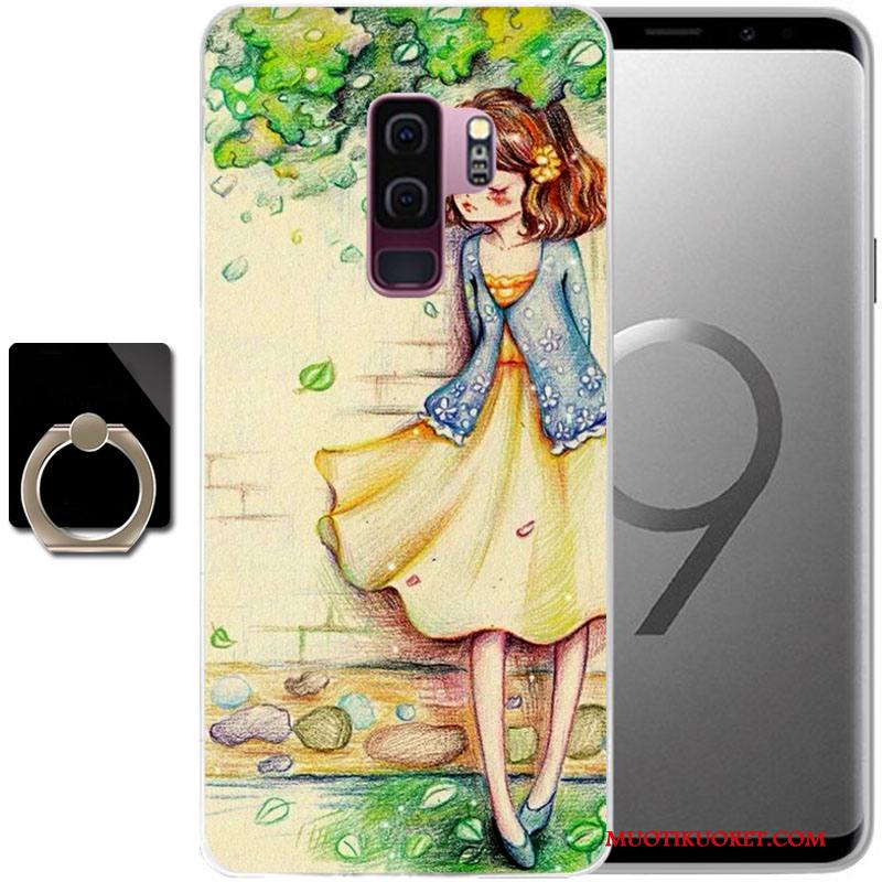 Samsung Galaxy S9+ Puhelimen Kuoret Kuori Maalaus Kotelo Suojaus Murtumaton Tähti