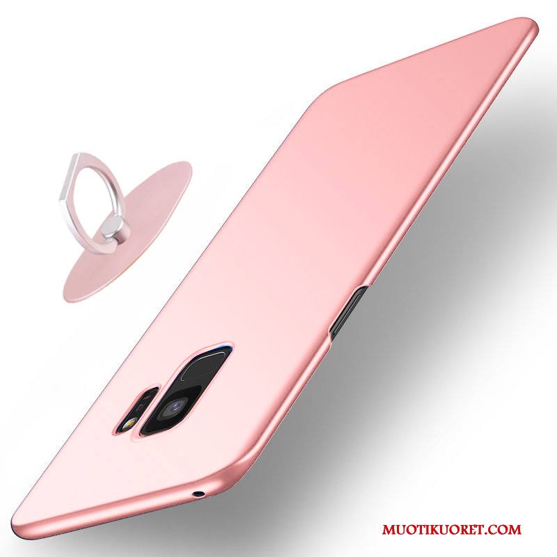 Samsung Galaxy S9 Suojaus Pesty Suede Kotelo Tähti Kuori All Inclusive Kulta