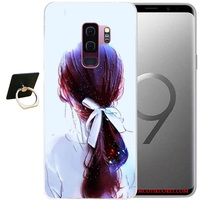 Samsung Galaxy S9 Tuuli Suojaus All Inclusive Kuori Pehmeä Neste Tähti Sarjakuva